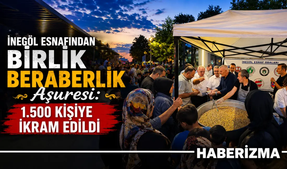 İnegöl Esnaf ve Sanatkârlar Odaları, Muharrem ayı dolayısıyla Heykel Meydanı’nda