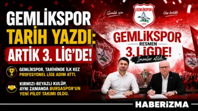 Bursa futbolunda tarihi günlerden biri yaşandı. Nilüfer FK’nın TFF 3.
