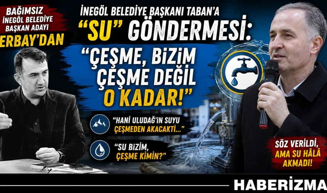 İnegöl Bağımsız Belediye Başkan Adayı Ahmet Kani Erbay, İnegöl Belediye