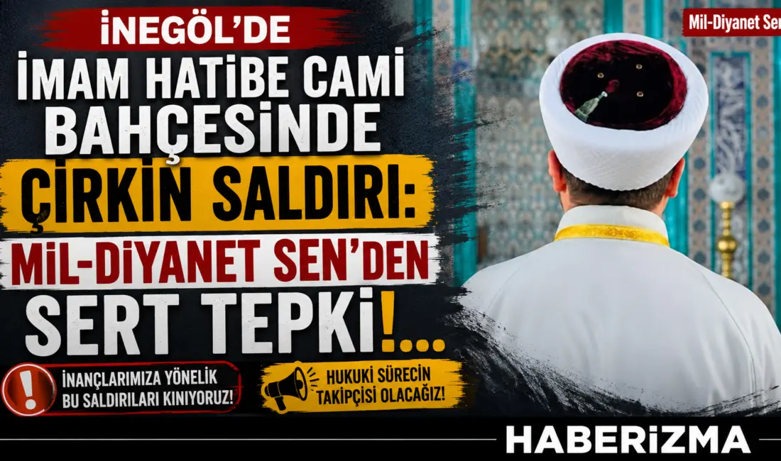 Bursa’nın İnegöl ilçesine bağlı Hamamlı Mahallesi’nde görevini yerine getiren İmam