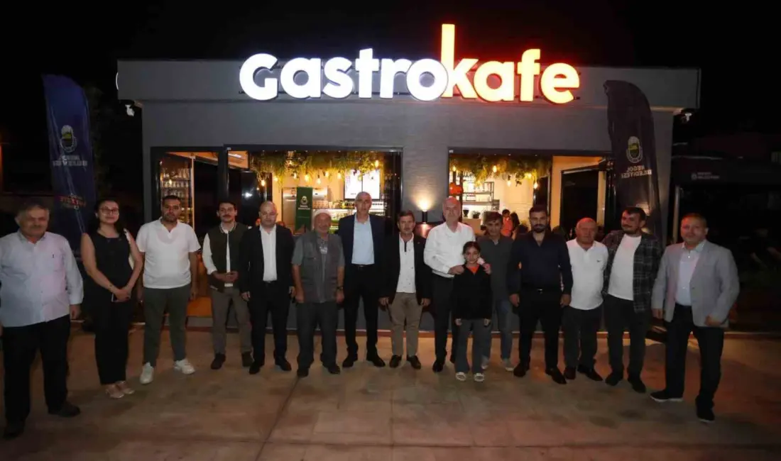 İnegöl Belediyesi’nin modern kafe konseptiyle oluşturduğu ve “Zamanın Tadı” sloganıyla