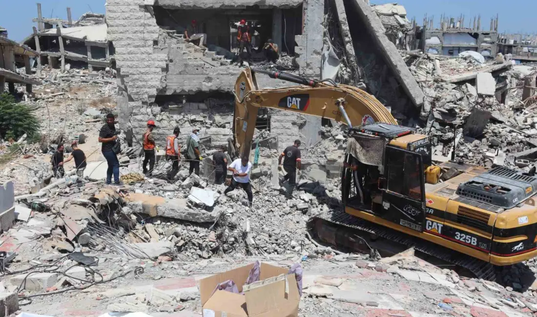 Filistin sivil savunma ekipleri, İsrail’in 7 Ekim 2023’te yoğun saldırılarını