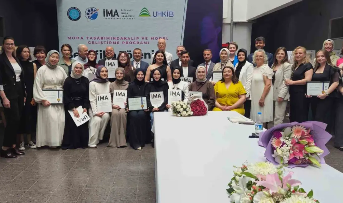 Moda Tasarımında Kalıp ve Model Geliştirme Programı Sertifika Töreni, Bursa