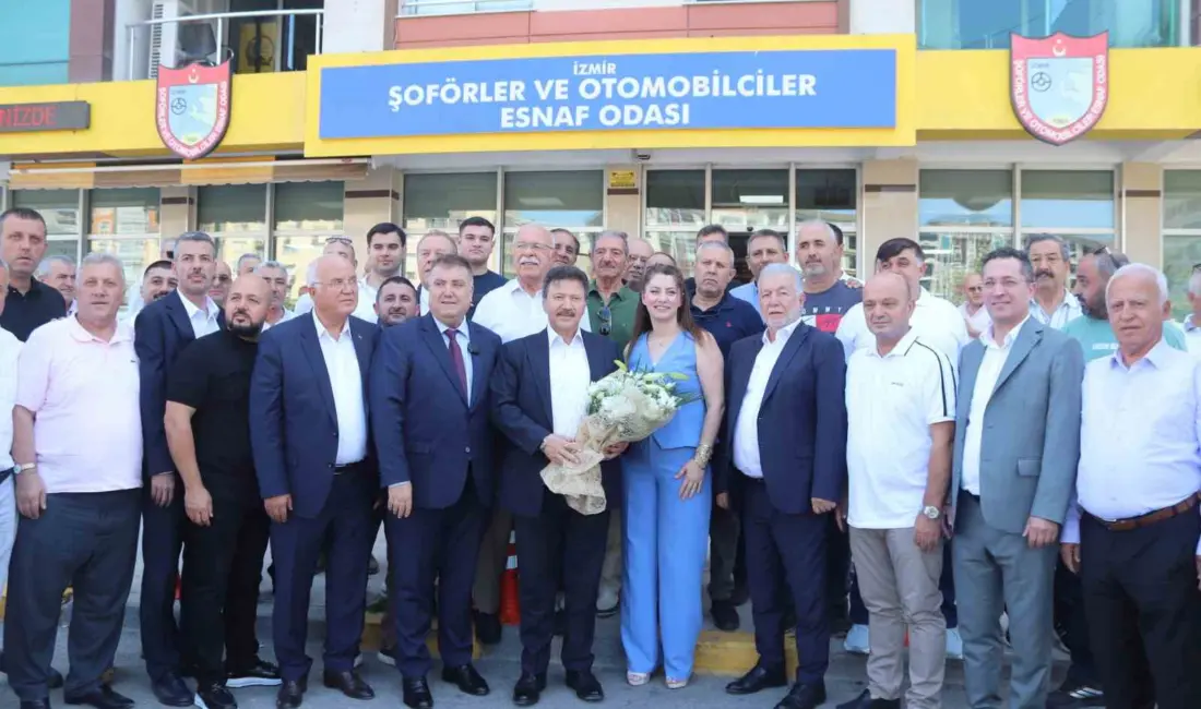 İzmir’i ziyaret eden Türkiye Şoförler ve Otomobilciler Federasyonu Genel Başkanı