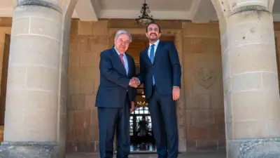 Birleşmiş Milletler Genel Sekreteri Antonio Guterres, Güney Kıbrıs Rum Yönetimi