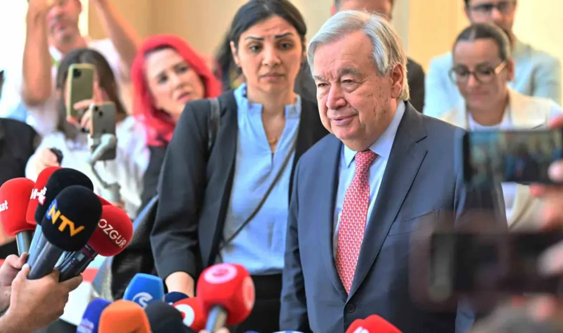 Birleşmiş Milletler (BM) Genel Sekreteri Antonio Guterres, KKTC Cumhurbaşkanı Tufan