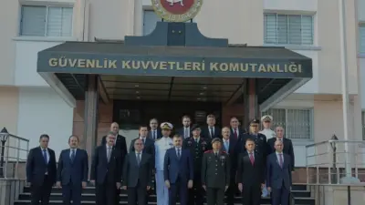 İçişleri Bakanı Mustafa Çiftçi, Lefkoşa'da gerçekleştirdiği temaslarda güvenlik, afet yönetimi