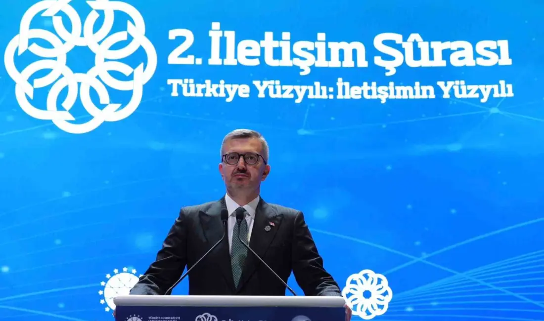Cumhurbaşkanlığı İletişim Başkanı Burhanettin Duran, 2. İletişim Şurası Sonuç Bildirgesi’ni