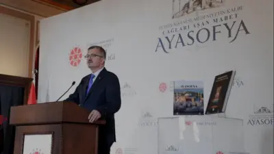 İletişim Başkanı Duran, Ayasofya’nın ibadete açılmasının 6. yılında yapının tarihsel