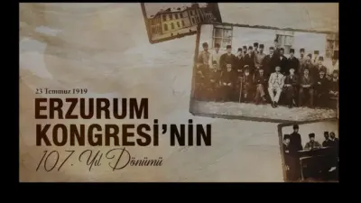İletişim Başkanı Burhanettin Duran, Erzurum Kongresi'nin 107. yıl dönümü dolayısıyla
