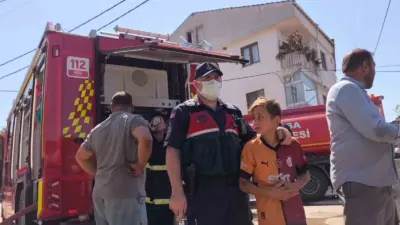 Bursa’nın İnegöl ilçesinde kanatlı hayvan yumurtalarının bulunduğu depoda çıkan yangın,