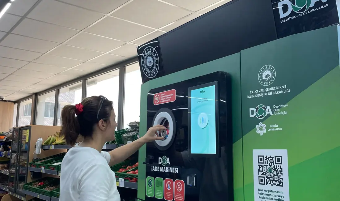 Bursa'nın İnegöl ilçesinde hayata geçirilen çevre dostu proje sayesinde vatandaşlar,