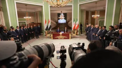 Irak Başbakanı Ali Zeydi, İran’daki temasları kapsamında İran Cumhurbaşkanı Mesud