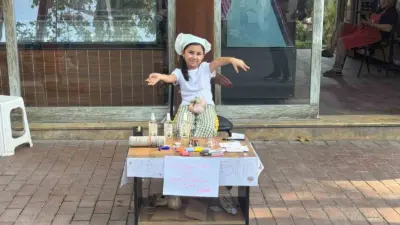 Bursa’nın İznik ilçesinde 7,5 yaşındaki Hüma Eryılmaz, Japonya’yı gezmek istediği