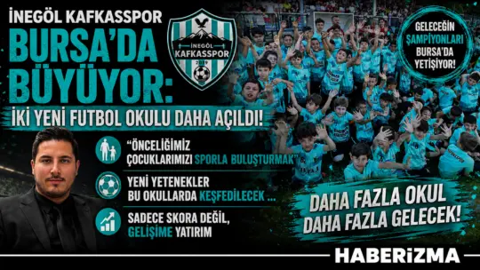 TFF 2. Lig ekiplerinden İnegöl Kafkasspor, altyapı hamlelerine hız kesmeden