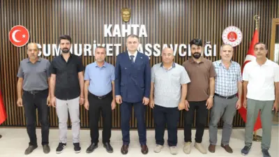 Kahta Gazeteciler ve Yazarlar Cemiyeti Başkanı Mustafa İşeri ile cemiyet