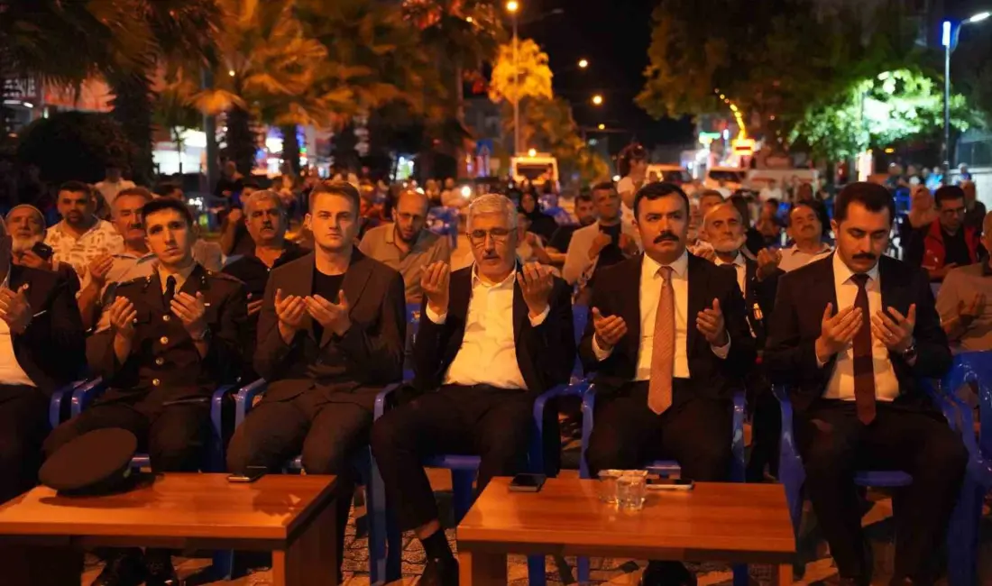Adıyaman’ın Kahta Kaymakamlığı koordinesinde düzenlenen 15 Temmuz Demokrasi ve Millî