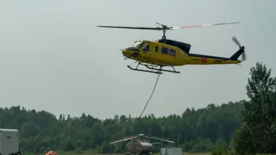 Kanada’nın Ontario eyaletinde devam eden orman yangınları, 735 bin hektarlık