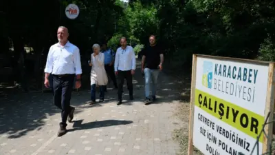 Karacabey Belediyesi, yaz sezonu öncesinde Yeniköy Piknik Alanı’nı kapsamlı bir