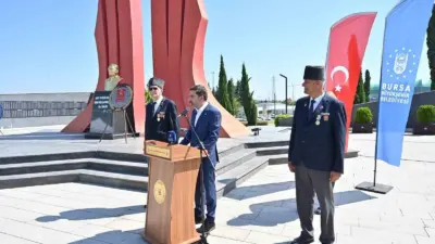 Bursa Büyükşehir Belediyesi, Kıbrıs Barış Harekatı’nın 52’nci yıl dönümü dolayısıyla