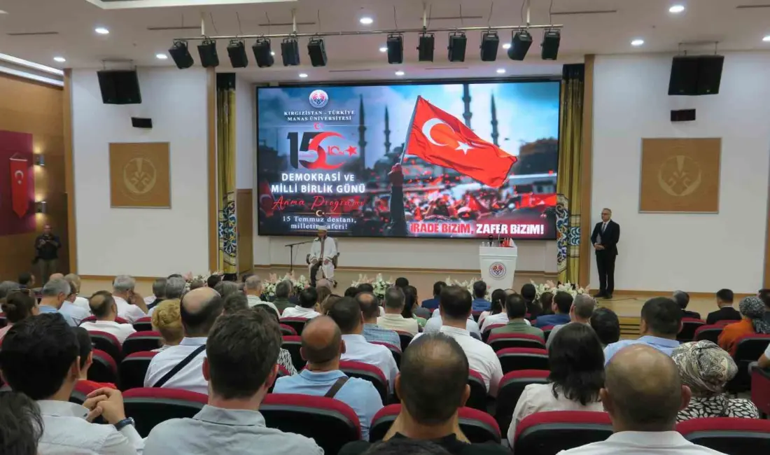 Kırgızistan’da 15 Temmuz Demokrasi ve Milli Birlik Günü’nün 10’uncu yıl
