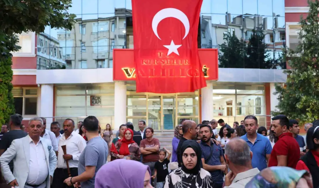Kırşehir’de 15 Temmuz Demokrasi ve Milli Birlik Günü dolayısıyla düzenlenen