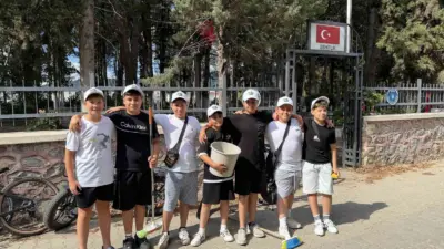 Bursa’nın İznik ilçesinde 12 yaşlarındaki Bahadır Ünal ve Çınar Girgin