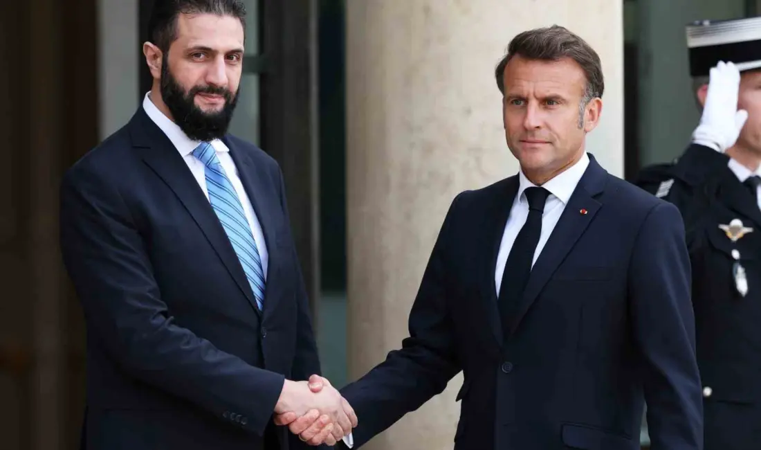 Suriye Cumhurbaşkanlığı İletişim Müdürlüğü, Fransa Cumhurbaşkanı Emmanuel Macron’un yakın zamanda