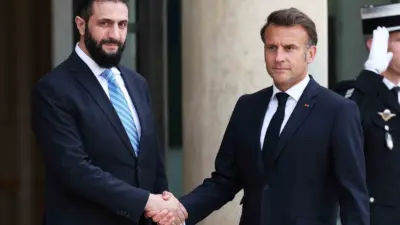 Suriye Cumhurbaşkanlığı İletişim Müdürlüğü, Fransa Cumhurbaşkanı Emmanuel Macron’un yakın zamanda