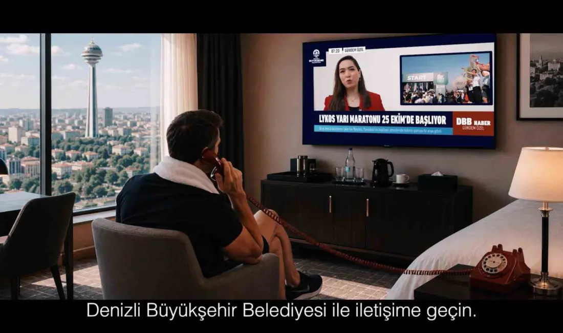 Denizli Büyükşehir Belediyesi, Lykos Yarı Maratonu için hazırladığı mizahi tanıtım