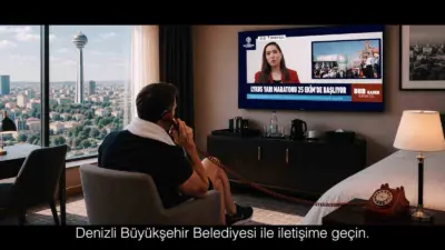 Denizli Büyükşehir Belediyesi, Lykos Yarı Maratonu için hazırladığı mizahi tanıtım