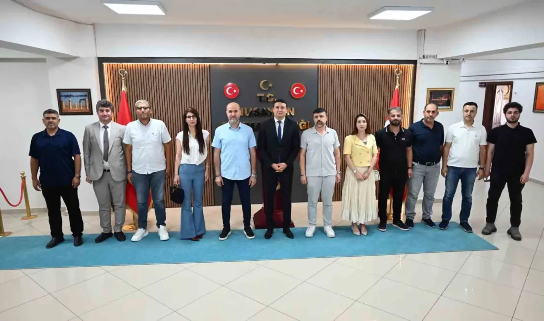 Mardin Gazeteciler, Yazarlar ve Eğitim Derneği (MAGYED) yönetimi, Nusaybin Kaymakamlığı