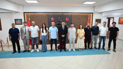 Mardin Gazeteciler, Yazarlar ve Eğitim Derneği (MAGYED) yönetimi, Nusaybin Kaymakamlığı