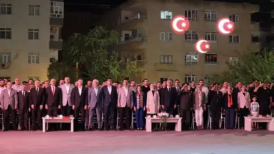 Mardin’de 15 Temmuz Demokrasi ve Milli Birlik Günü dolayısıyla anma