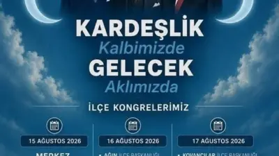 -Milliyetçi Hareket Partisi (MHP) Elazığ İl Başkanlığı, 2026 yılı ilçe