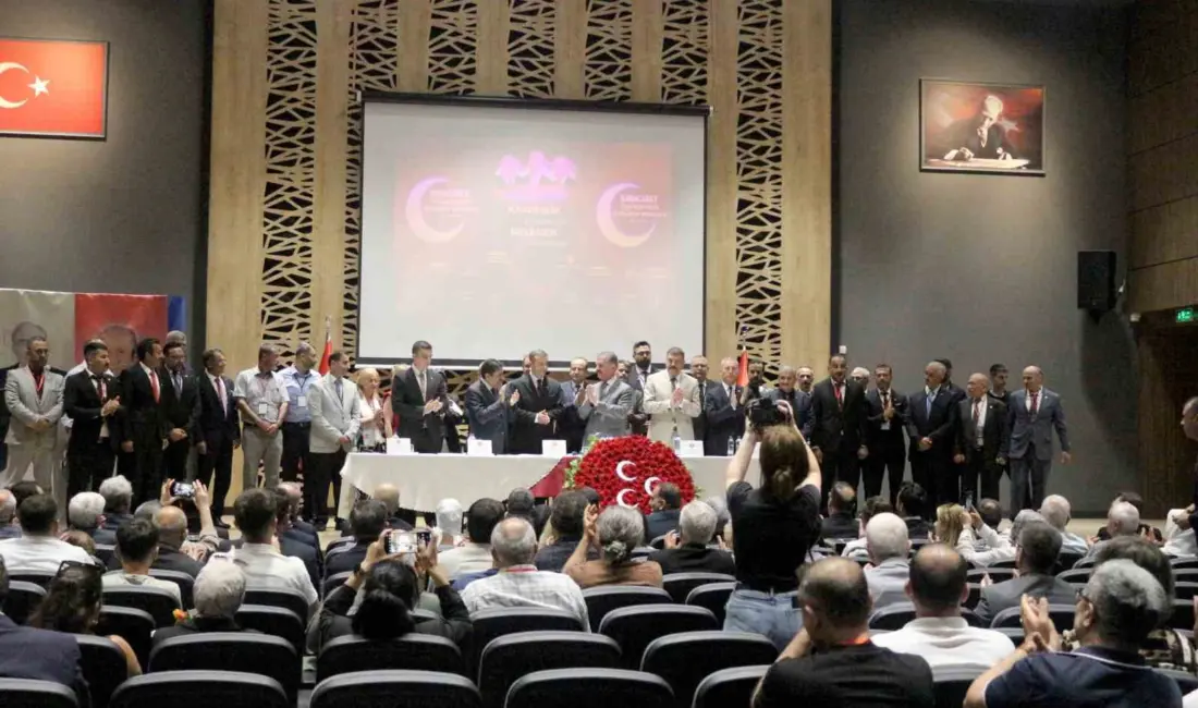MHP Karacabey İlçe Teşkilatı’nın 15. Olağan Kongresi’nde mevcut başkan Mehmet