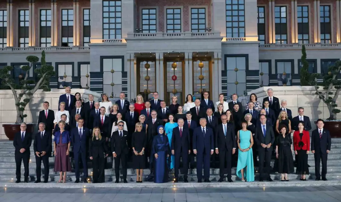 Cumhurbaşkanı Recep Tayyip Erdoğan ve eşi Emine Erdoğan, NATO Zirvesi