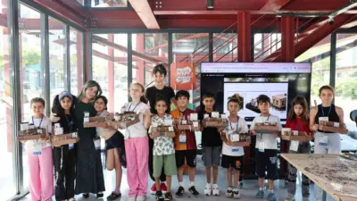 Nilüfer Belediyesi’nin düzenlediği, “Ders Arası Çocuk Öğrenme Programı”nın 2’inci haftası