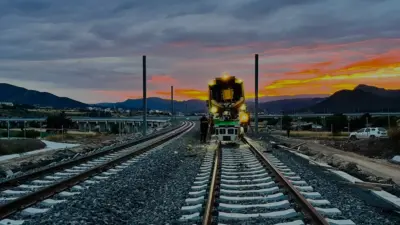 Ulaştırma ve Altyapı Bakanı Abdulkadir Uraloğlu, Osmaneli-Bursa hızlı tren hattında