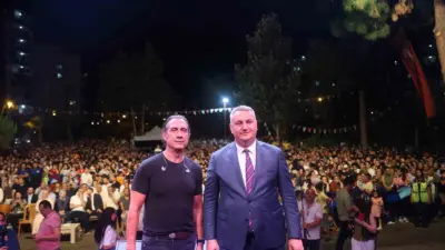 Osmaniye’nin Düziçi ilçesinde sahne alan Türk rock müziğinin sevilen sanatçısı