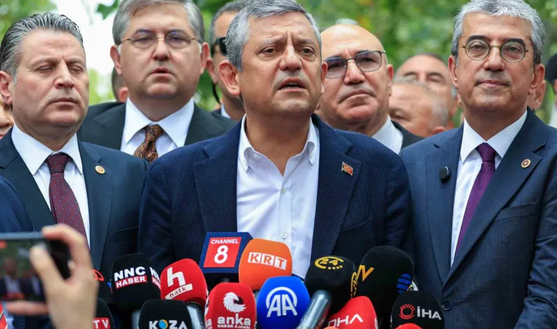 ANKARA (İHA) – Özgür Özel, “YENİ Parti ilk kez ve