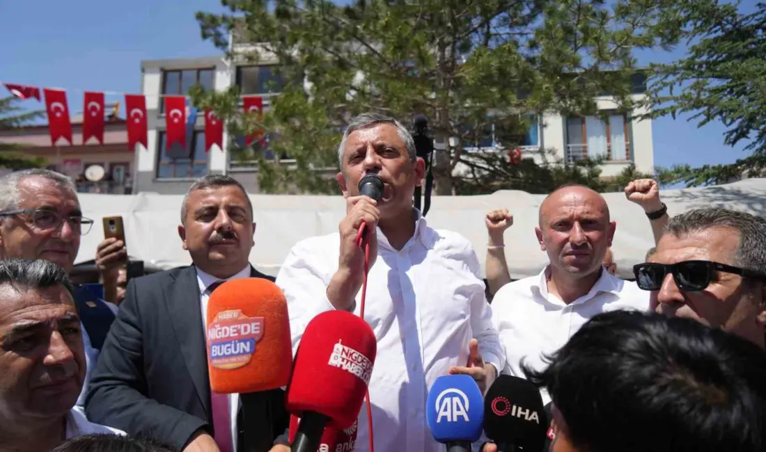 Cumhuriyet Halk Partisi (CHP) Grup Başkanı Özgür Özel, “Yolumuza devam