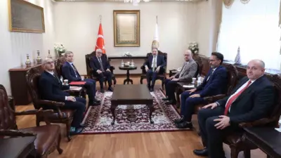 Rusya’nın Türkiye Büyükelçisi Sergey Vershinin, Türkiye Diyanet İşleri Başkanı Safi
