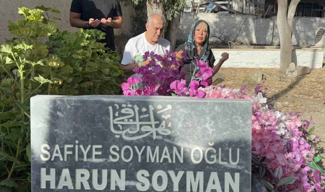 Sanatçı Safiye Soyman’ın 2024 yılında hayatını kaybeden oğlu Harun Akaröz,