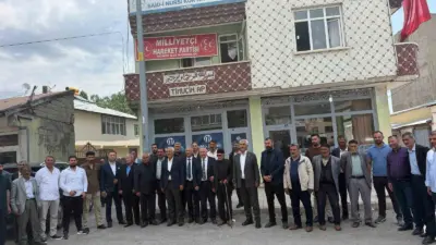 Patnos’ta gerçekleştirilen Milliyetçi Hareket Partisi (MHP) İlçe Kongresi’nde, Şahin Yaman,