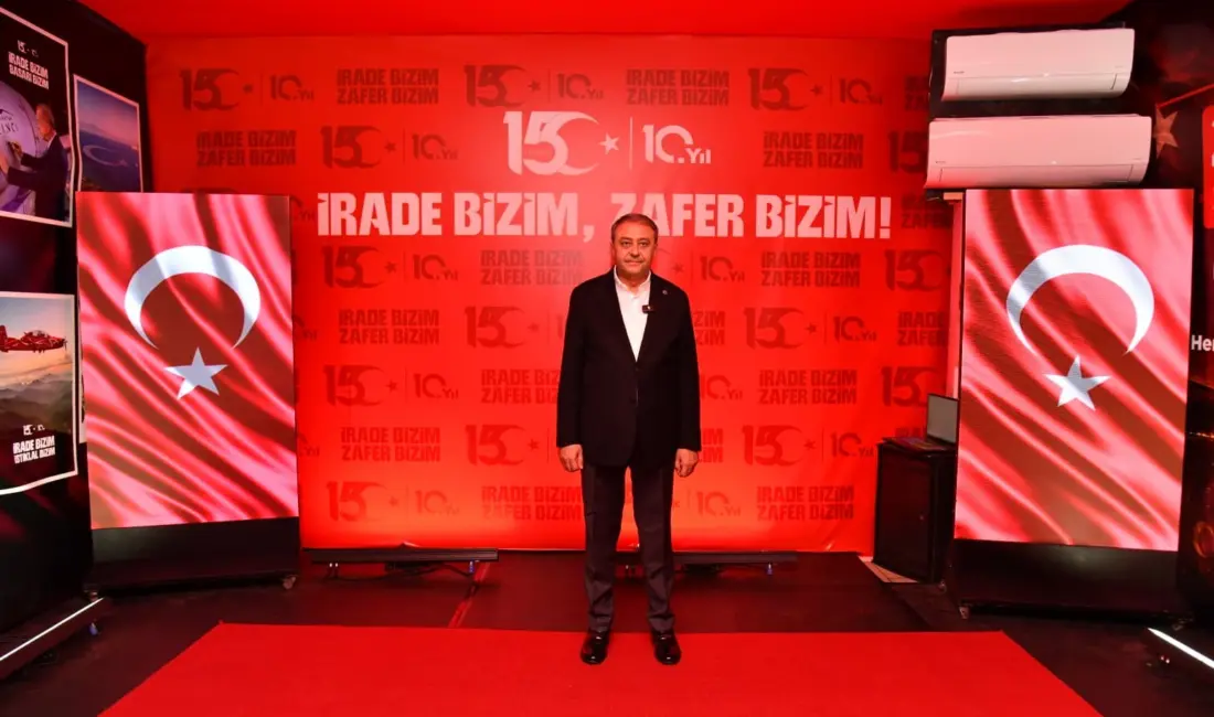 Şanlıurfa protokolü 15 Temmuz Demokrasi ve Milli Birlik Günü dolayısıyla