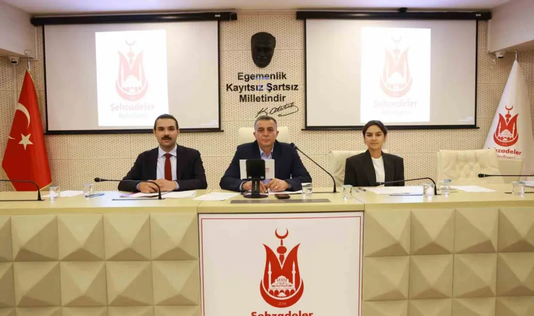 Şehzadeler Belediyesi Temmuz Ayı Meclis Toplantısı’nda 33 gündem maddesi görüşülerek
