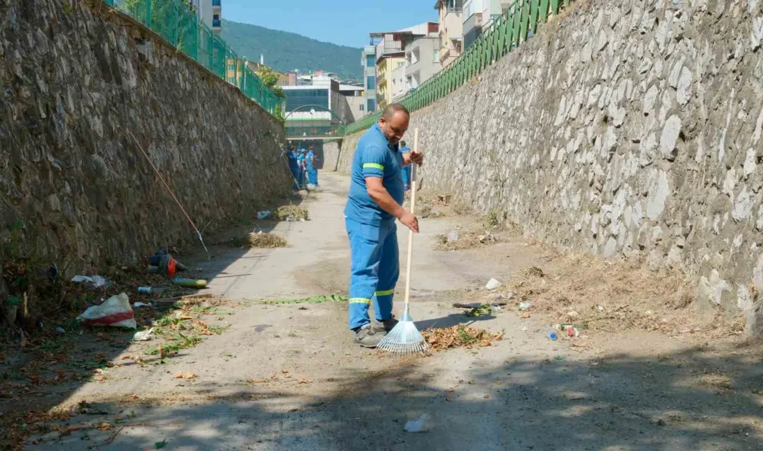 Tertemiz bir Yıldırım için titiz bir çalışma yürüten Yıldırım Belediyesi,