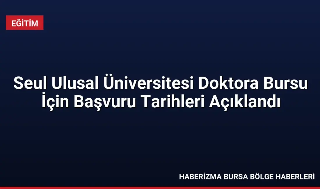 Seul Ulusal Üniversitesi, gelişmekte olan ülkelerdeki akademisyenler için sunduğu doktora