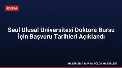 Seul Ulusal Üniversitesi, gelişmekte olan ülkelerdeki akademisyenler için sunduğu doktora